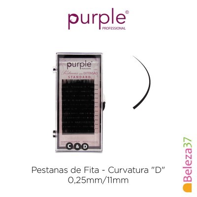 Pestanas de Fita PURPLE - Curvatura 