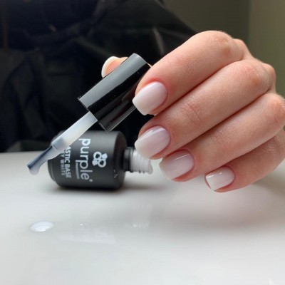 Elastic Base Purple 15ML - Milky White (Branco Leitoso)