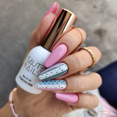 Verniz Gel Saute Nails S114 Power Pink - Rosa Suave