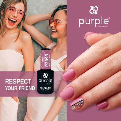 Verniz Gel PURPLE P2093 – Respect Your Friend