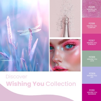 Coleção Verniz Gel PURPLE – Wishing You Collection (6 cores do P2305 ao P2310)