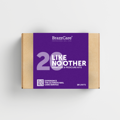 BrazzCare Starter - Kit com 10 pares de Luvas + 10 pares de Sapatilhas