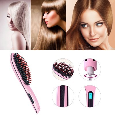 Alisador de Cabelo Rosa