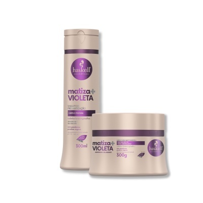 Máscara Matizadora Matiza+ Violeta Haskell 300g