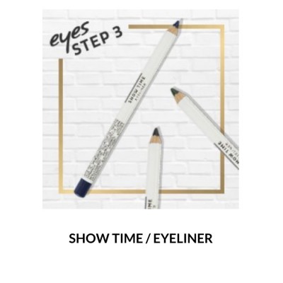 Lápis Delineador de Olhos Andreia Eyes 3 - SHOW TIME - 02 - Deep Green (Eyeliner Verde)