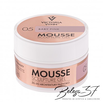 Mousse Sculping Gel Victoria Vynn - 05 - Baby Pink (Rosa Leitoso) 50ml