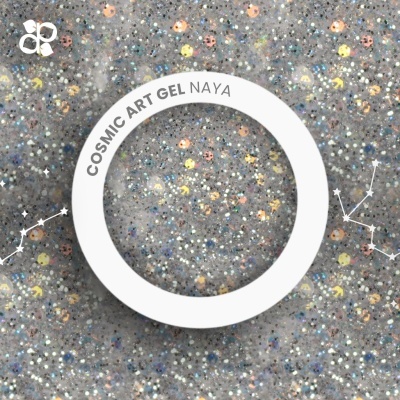 Cosmic Art Gel Purple - NAYA 5g