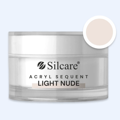 Pó de Acrílico Construtor Silcare Light Nude 30g