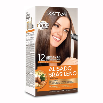 Kit Alisamento Brasileiro Kativa - Ácido Hialurónico