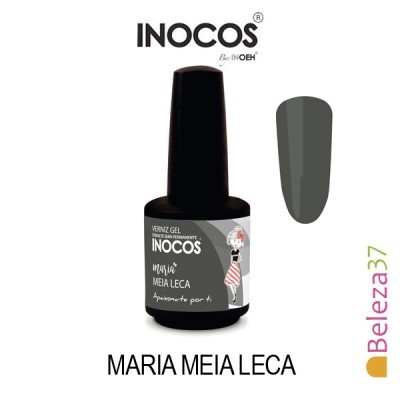Verniz Gel Inocos 160 – Maria Meia Leca (Cinza Alumínio)