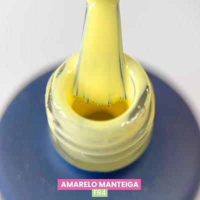 The Gel Polish Andreia FR4 Amarelo Manteiga (FRESH SUMMER)