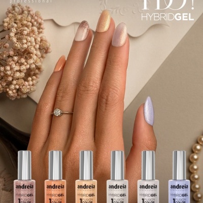 HYBRID GEL ANDREIA – IDO! Collection (6 Cores)