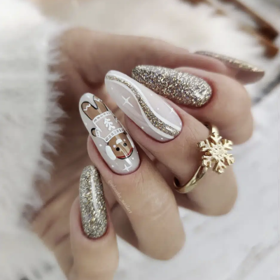 Verniz Gel Saute Nails S232 Twinkle Star (Dourado Cintilante)