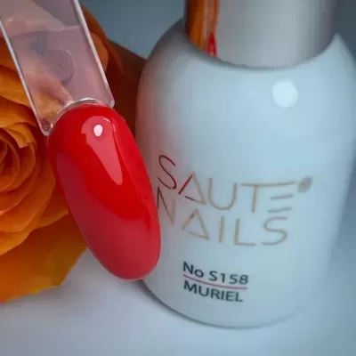 Verniz Gel Saute Nails S158 Muriel (Vermelho Clássico)