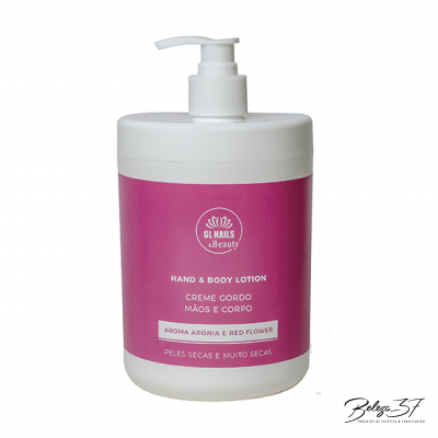 Creme Gordo GL Nails para Mãos e Corpo 1000ml