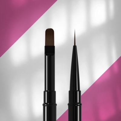 Pincel Staleks Expert Duplo – Liner 10mm / Gel 11mm