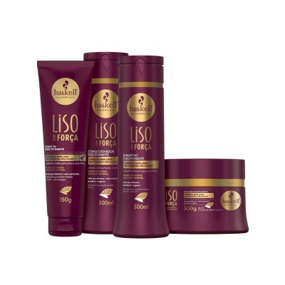 Shampoo Liso Com Força Haskell 300ml