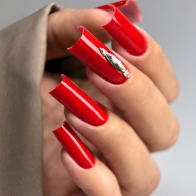 Verniz Gel Saute Nails S164 Pepperoni (Vermelho)