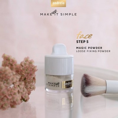 Andreia Face 5 - MAGIC POWDER - Loose Fixing Powder 01 - Coconut