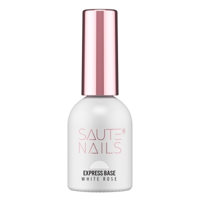 Saute Nails Express Base White Rose (Branco Leitoso)