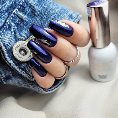 Verniz Gel Saute Nails S171 Storm (Azul Marinho)