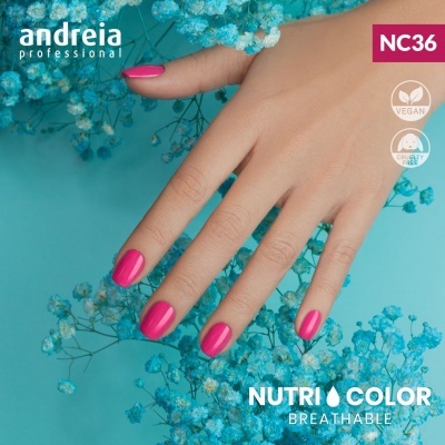 Verniz Andreia Nutricolor NC36 (Rosa Intenso)