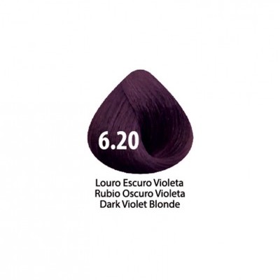 Tinta Violet Keratin Trendy 6.20 - 100ml - LOURO  ESCURO VIOLETA