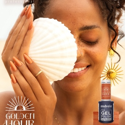 The Gel Polish Andreia GH2 – Bronze metalizado