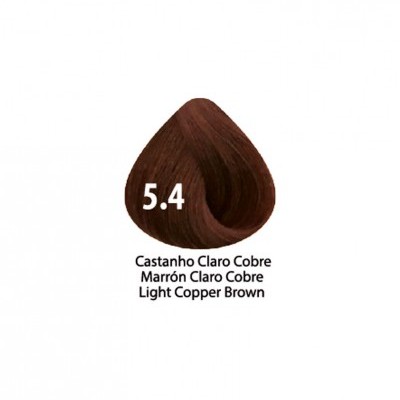 Tinta Violet Keratin Trendy 5.4 - 100ml - CASTANHO CLARO COBRE