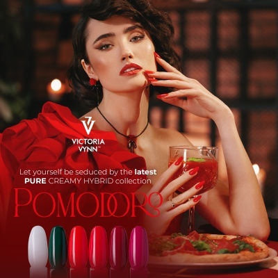 Coleção Victoria Vynn Pure "Pomodoro" - 6 Cores (262-267) + Base e Top