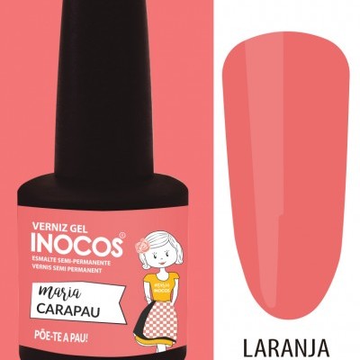 Verniz Gel Inocos 176 - Maria Carapau (Laranja Coral)
