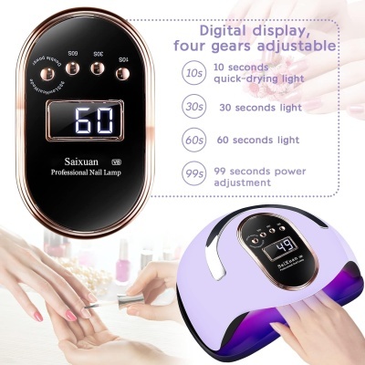 Catalisador UV LED SaiXuan de 36 LEDs e 168W