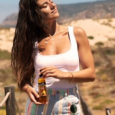 Real Natura Óleo Bronzeador Urucum e Côco 100ml