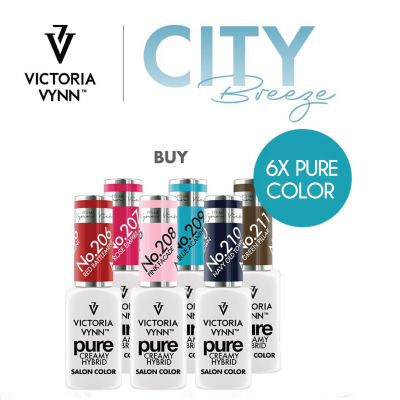 Victoria Vynn City Breeze Pure Collection (Cores 206 ao 211)
