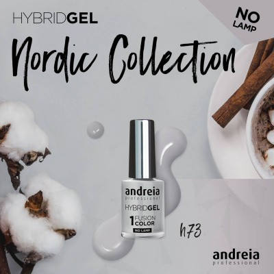 HYBRID GEL ANDREIA – Fusion Color H73 - Cinza Clarinho