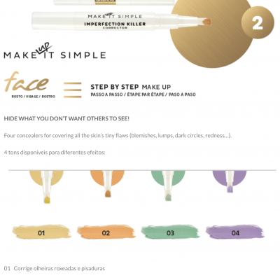 Corretor Andreia Face 2 - Imperfection Killer - Corrector 4