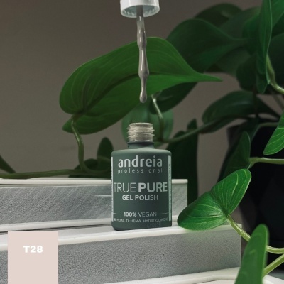 The Gel Polish Andreia True Pure T28 (Taupe)