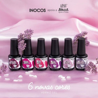 Verniz Gel Inocos – Coleção 6 Cores "O Amor é Amor"