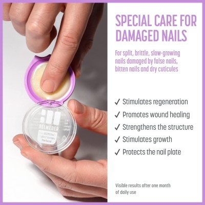 Cera Regeneradora de Cutículas Belweder com Pantenol 5,5ml - Fortalece e Repara Unhas Danificadas (Envio em 3 dias)