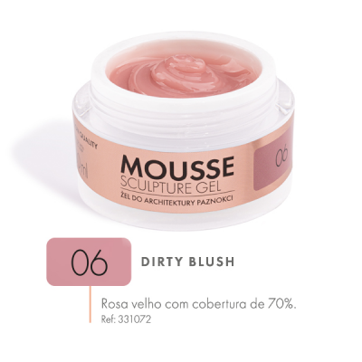 Mousse Sculping Gel Victoria Vynn - 06 - Dirty Blush (Rosa Velho) 50ml