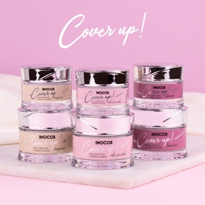 Gel Construção Inocos Média Viscosidade - Cover Up Tâmara 50g