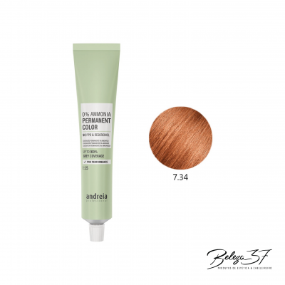 Coloração Permanente Andreia 0% Amoníaco 7.34