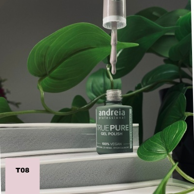 The Gel Polish Andreia True Pure T08 (Nude Rosa)