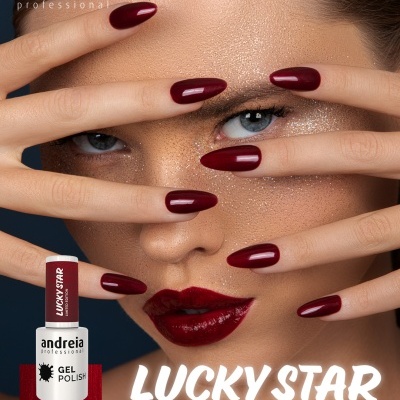 Verniz Gel Andreia LS4 – Eclipse Lunar (Vermelho profundo metálico)