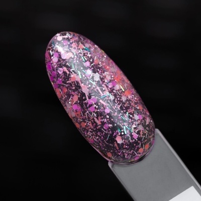 Verniz Gel Saute Nails S134 Lollipop (Partículas Rosadas)