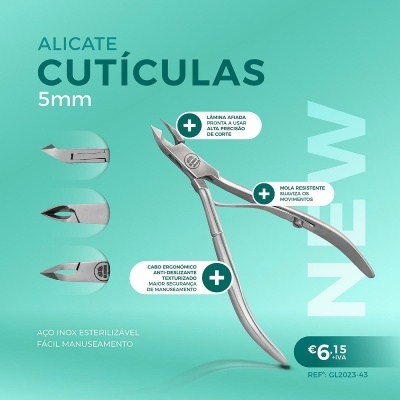 Alicate de Cutículas GL de 5mm
