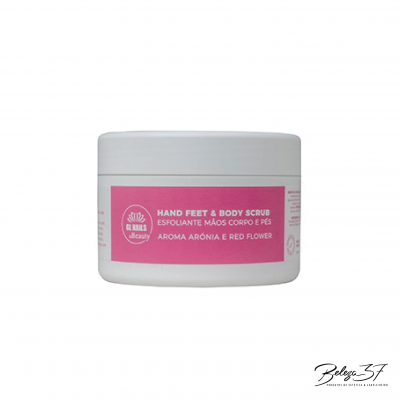 Esfoliante Corpo, Mãos e Pés GL Nails 200ml