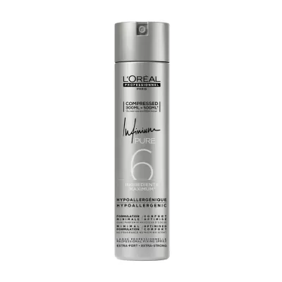 Laca L'Oréal Infinium Extra Strong - Fixação Extra Forte 500ml (Compressed 300ml)