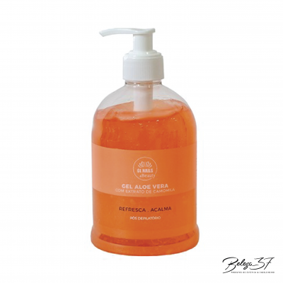Gel Pós Depilatório GL Nails Aloe Vera com Extrato de Camomila 500ml