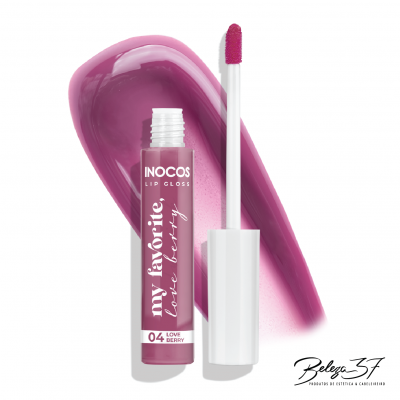 Lip Gloss Love Berry Inocos - 04